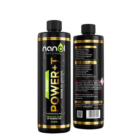 NANOL® POWER+ T - 250 ml - Treats up to 8 L of engine oil